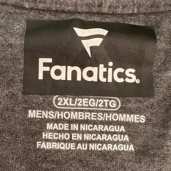 Fanatics Mens Champa Bay Super Bowl LV Champions Graphic Tee Grey 2XL - Picture 5 of 9